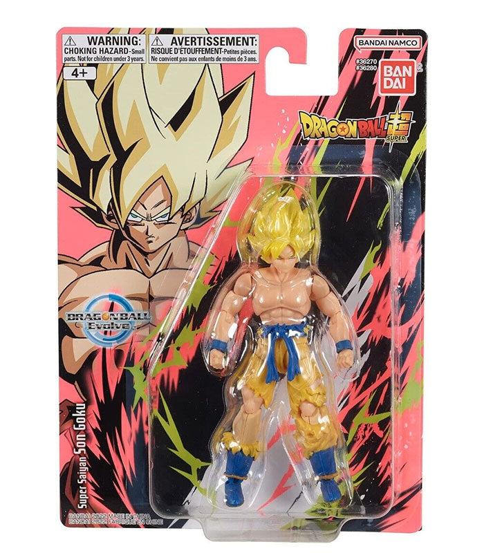 Dragon Ball Super Super Saiyan Son Goku 12cm action figure in packaging.