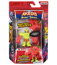 Load image into Gallery viewer, Akedo Beast Strike Battle Giants - Titan Flyswat action figure in packaging, featuring vibrant design and unique battle armor.