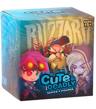 Load image into Gallery viewer, Blizzard Cute But Deadly Figures - Series 4 box featuring Warcraft and Overwatch characters, ideal for collectors aged 15+.
