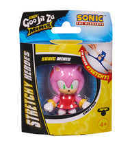 Load image into Gallery viewer, Heroes of Goo Jit Zu Minis Sonic The Hedgehog Amy stretchy collectible toy in packaging
