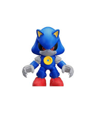 Load image into Gallery viewer, Heroes of Goo Jit Zu Minis Metal Sonic figure with stretchable, squishy design and red eyes.