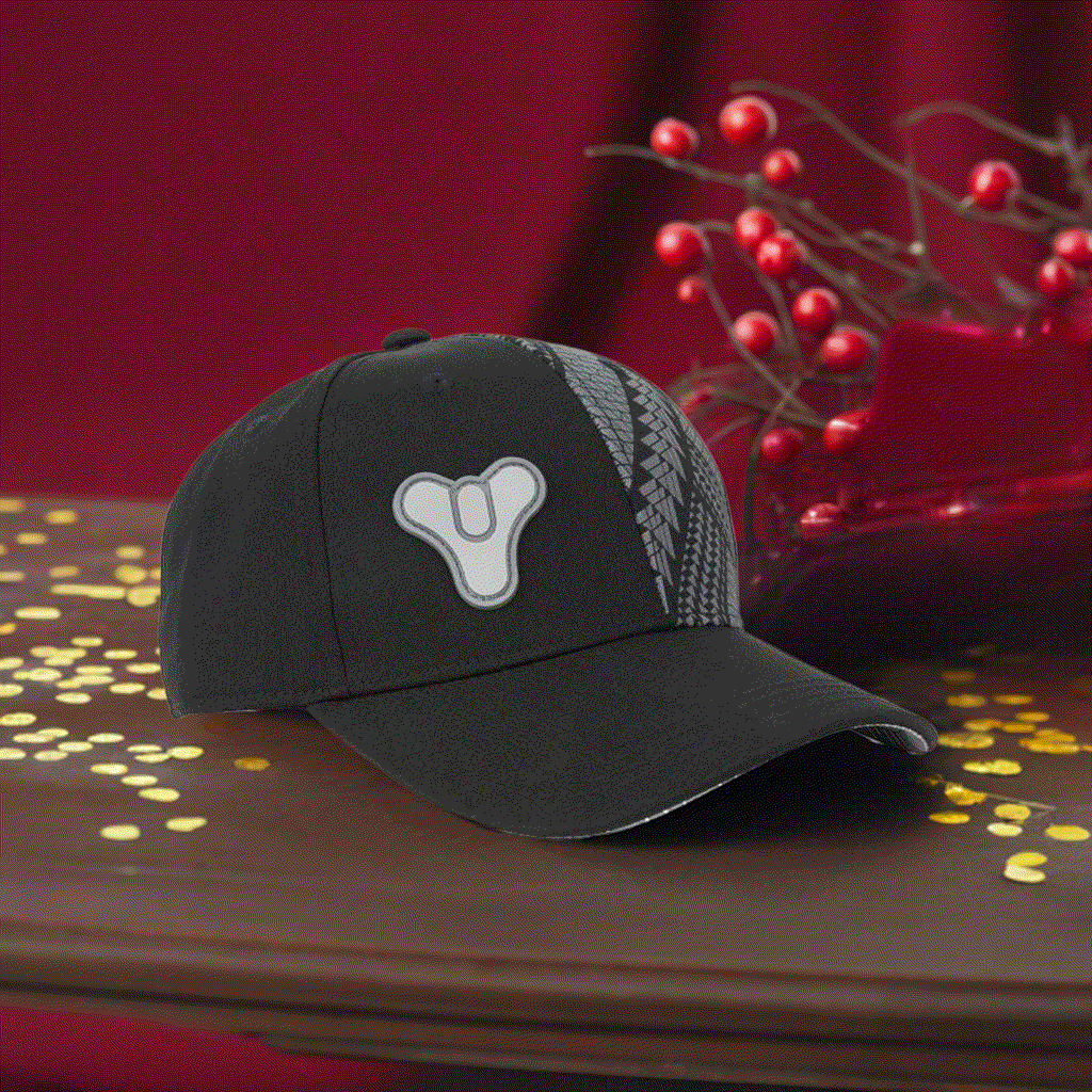 Official Destiny Tricorn Snapback with embroidered tricorn symbol, adjustable fit.