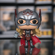 Load image into Gallery viewer, Marvel Thor Love & Thunder Pop! Vinyl Figure - Mighty Thor collectible.