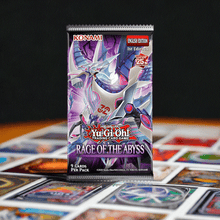 Load image into Gallery viewer, Yu-Gi-Oh! Rage of the Abyss Booster Pack with 9 cards, perfect for enhancing dark and water-themed decks.