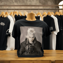 Load image into Gallery viewer, Officially licensed Lost Boys T-shirt featuring Kiefer Sutherland as David, XXLarge.