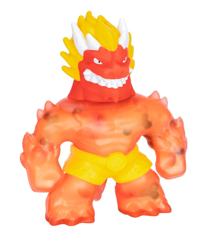 Heroes of Goo Jit Zu Hero Creator Blazagon custom figure with stretchy, gooey parts.
