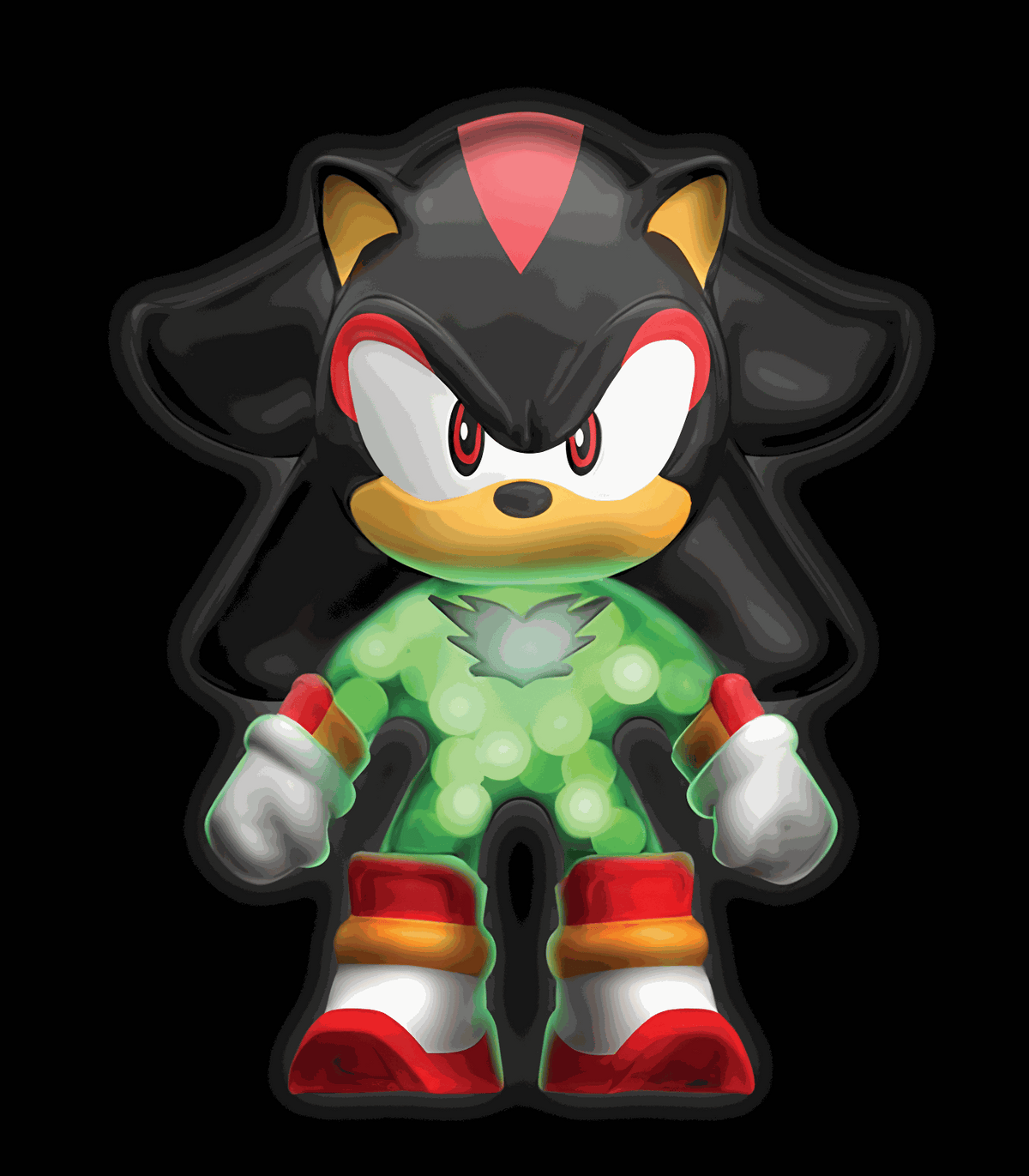 Heroes of Goo Jit Zu Sonic Glow Surge - Shadow