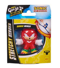 Load image into Gallery viewer, Heroes of Goo Jit Zu Minis Sonic The Hedgehog Knuckles stretchable action figure in packaging