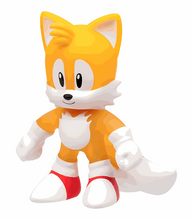 Load image into Gallery viewer, Goo Jit Zu Sonic Glow Surge - Tails figure, stretchy and glow-in-the-dark toy.