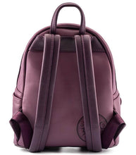 Load image into Gallery viewer, Back view of Loungefly Disney Raya and the Last Dragon Tuk Tuk Mini Backpack with adjustable straps.