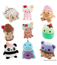 Load image into Gallery viewer, Moriah Elizabeth Mini Mystery Plush Series 2 dessert-themed characters collection.