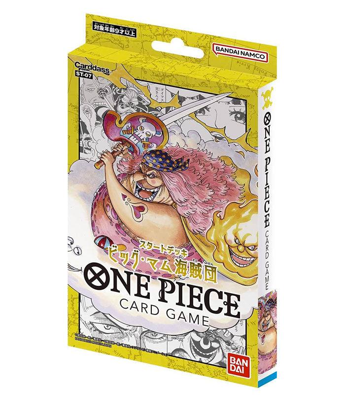 One Piece Card Game Big Mom Pirates Starter Deck ST07 packaging.