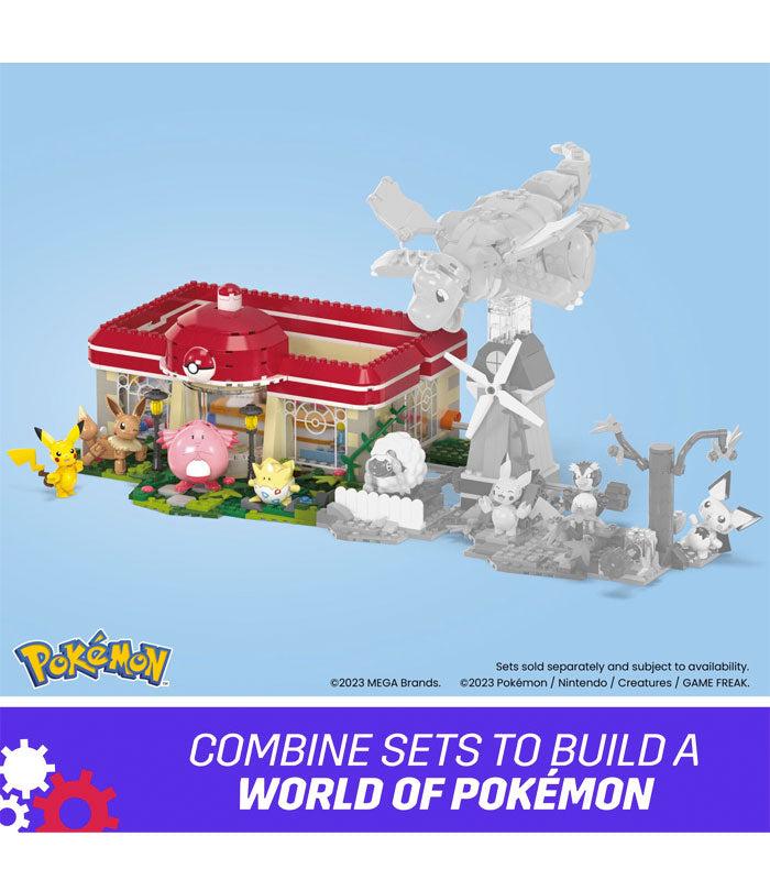 MEGA Pokemon Forest Pokemon Center combine with other sets