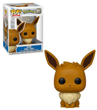 Load image into Gallery viewer, Eevee Pokemon POP! Vinyl Figure with adorable design, perfect for collectors.