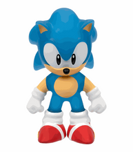 Load image into Gallery viewer, Goo Jit Zu Sonic Glow Surge toy figure, stretchy and glow-in-the-dark.