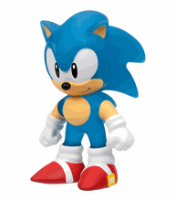 Load image into Gallery viewer, Goo Jit Zu Sonic Glow Surge action figure, stretchy and glow-in-the-dark.