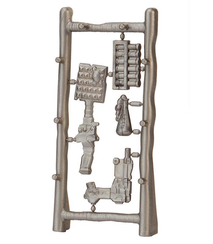 Teenage Mutant Ninja Turtles movie Superfly action figure weapons rack.