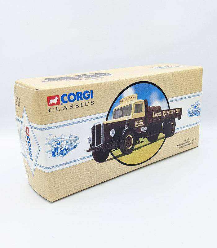 Corgi White Brewery Truck Jacob Rupperts die-cast model in box, limited edition.