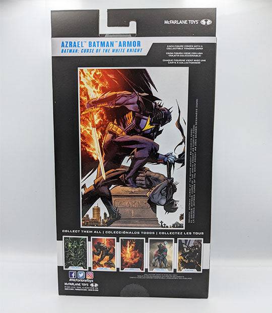 DC Multiverse - Azrael Batman Armor back of box