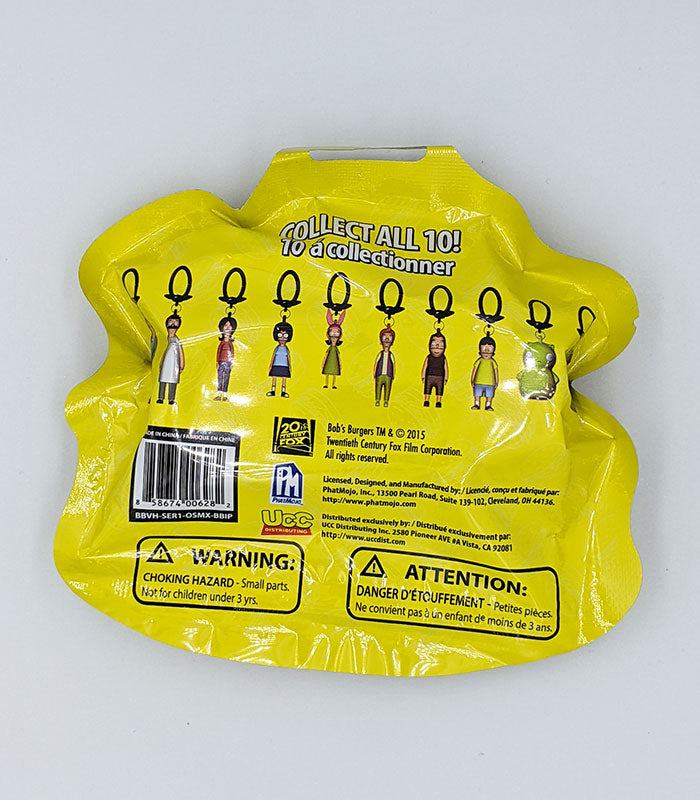 Bob’s Burgers Series 1 Hangers back of pack