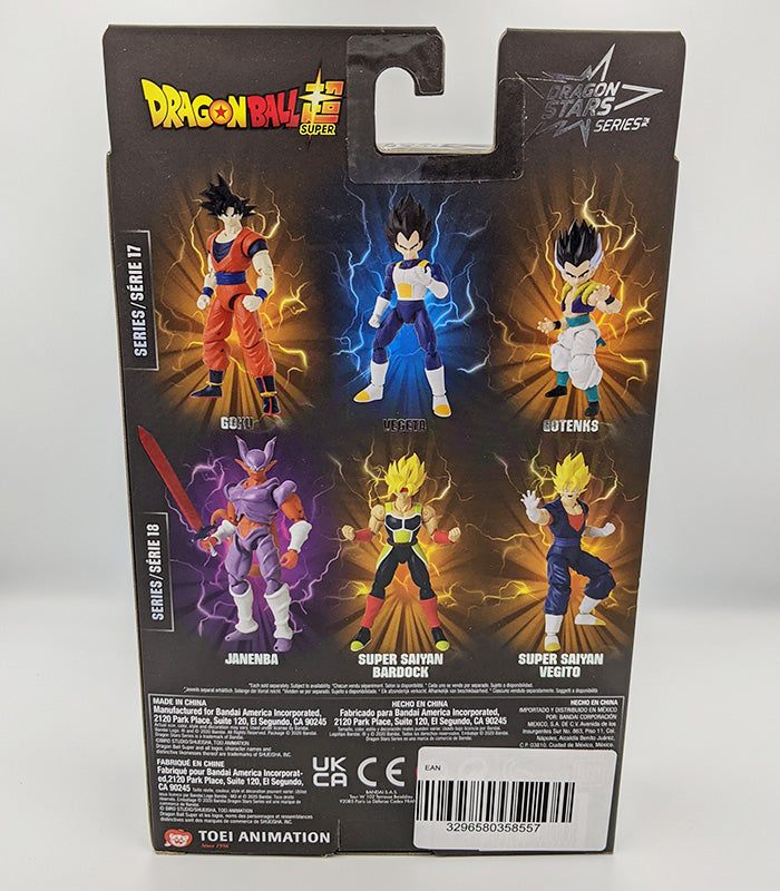 Dragon Ball Super: Dragon Stars - Super Saiyan Vegito back of box