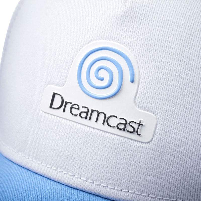 Official SEGA Dreamcast Snapback with embroidered logo design and adjustable closure.