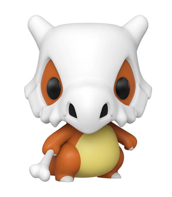 Cubone Pokemon POP! Vinyl Figure in window display box, collectible toy.