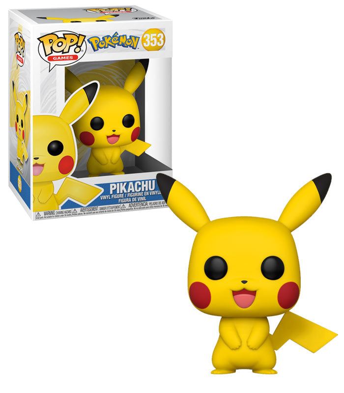 Pikachu Pokemon POP! Vinyl Figure in box, collectible Funko POP! toy.