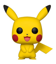 Load image into Gallery viewer, Pikachu Pokemon POP! Vinyl Figure in decorative display box.
