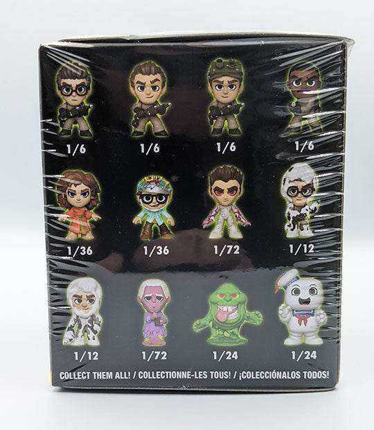 Funko Ghostbusters Vinyl Mini Mystery Box showing collectible mini characters.