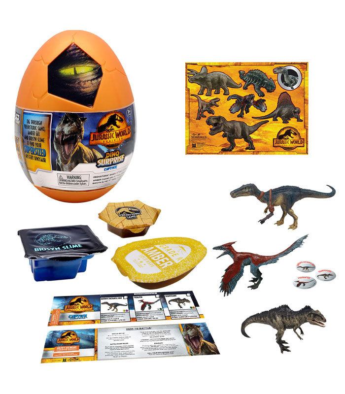 Jurassic World Captivz Dominion Surprise Egg contents