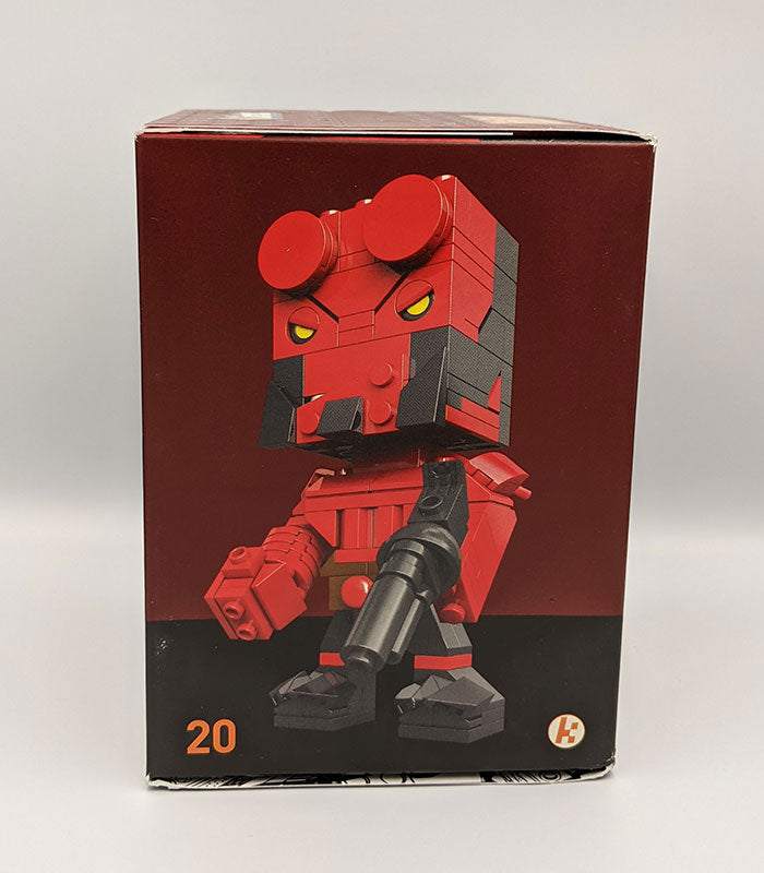 Kubros Mega Bloks - Hellboy side of box