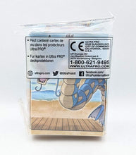 Load image into Gallery viewer, Pokémon Ultra Pro Gyarados Deck Box with Lapras and Magikarp design for card protection.