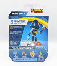 Load image into Gallery viewer, Metal Sonic 2.5 inch mini figure in packaging, featuring 5 points of articulation for posing.