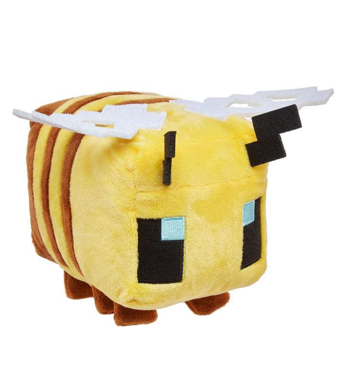 Minecraft 8" Bee Plush toy with detailed features and soft materials.