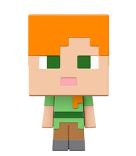 Load image into Gallery viewer, Minecraft Mob Heads Minis - Alex action figure with large head and moving parts.