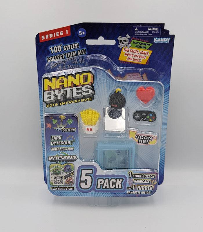 Nanobytes 5 Pack - White Fries Set collectible with digital integration.