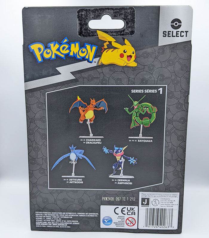 Pokemon Select - Charizard back of box