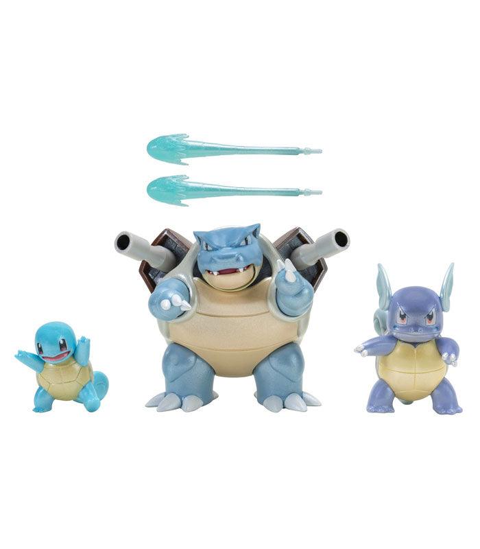 Squirtle, Blastoise, Wartortle