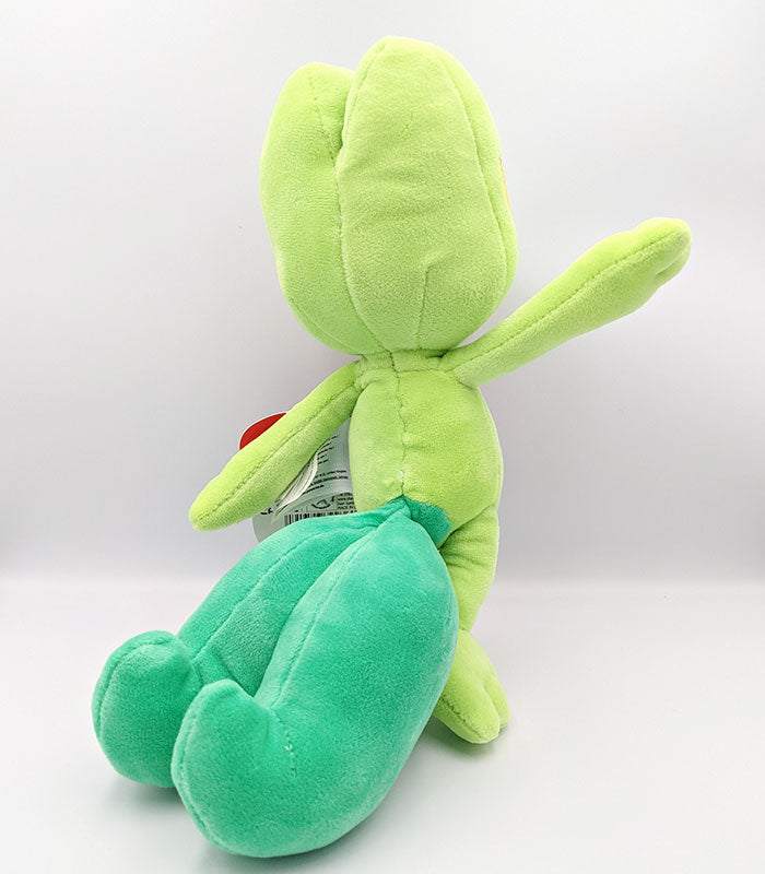 Treecko 8" plush Pokemon toy, soft and collectible for fans and kids aged 2+.