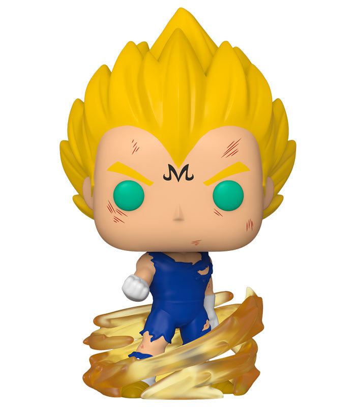 Majin Vegeta POP! Vinyl Figure from Dragon Ball Z with signature design and detailed features.