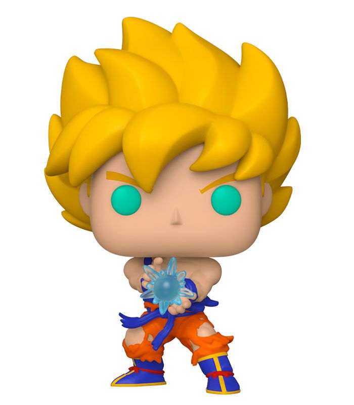 Super Saiyan Goku with Kamehameha POP! Vinyl Figure from Dragon Ball Z series.