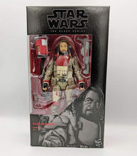 Load image into Gallery viewer, Star Wars The Black Series Baze Malbus action figure in display box with accessories.