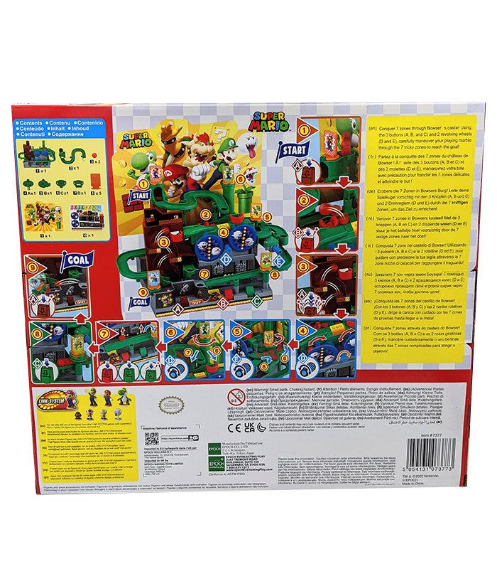 Super Mario Adventure Game DX Deluxe back of box