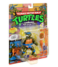 Load image into Gallery viewer, Teenage Mutant Ninja Turtles Classic Leonardo Action Figure with weapons.