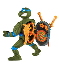Load image into Gallery viewer, Teenage Mutant Ninja Turtles Classic Leonardo action figure with weapons and articulation.