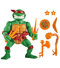 Load image into Gallery viewer, Teenage Mutant Ninja Turtles Classic Raphael action figure with weapons and accessories.