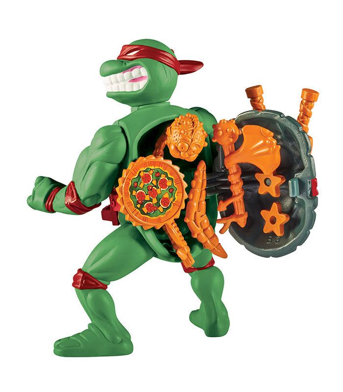 Teenage Mutant Ninja Turtles Classic Raphael action figure with weapons.