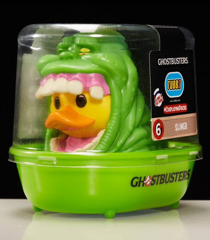 TUBBZ Ghostbusters Slimer Collectible Duck In packaging