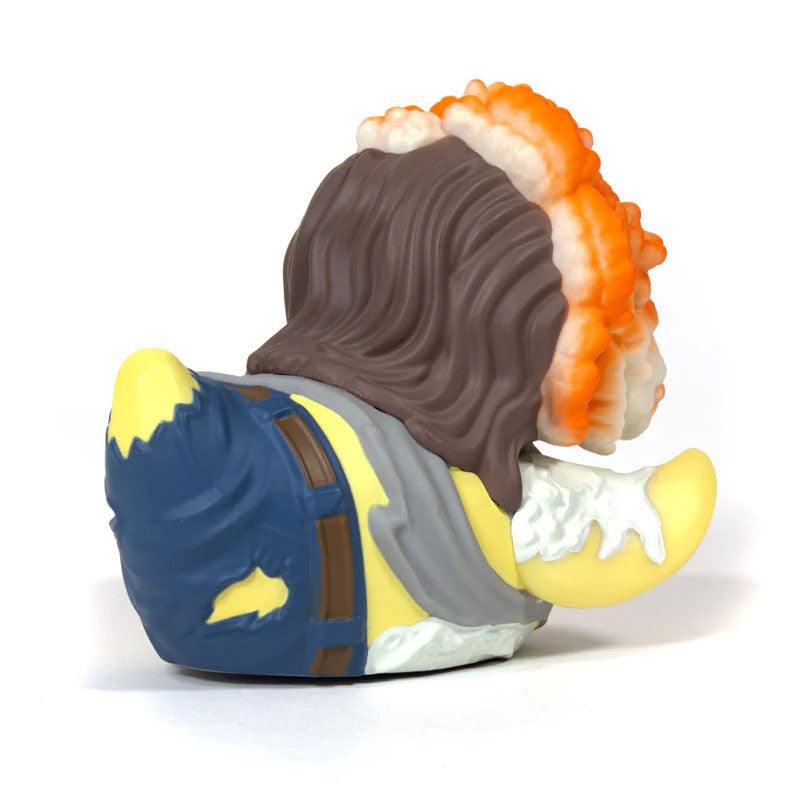 TUBBZ The Last of Us Clicker Collectible Duck with mushroom-like head and displayable tub box.
